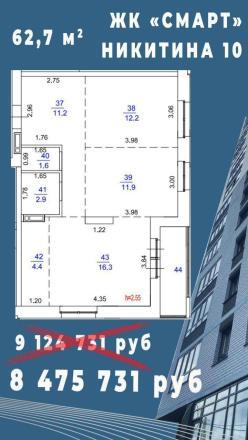 ЖК Смарт, г. Барнаул, ул. Никитина,10